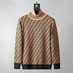       sweatshirt sweater       cotton jumper zucca monogram Vintage Sweater